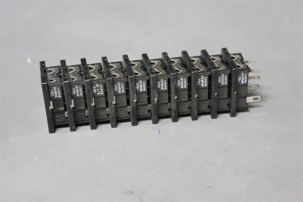 10  IDEC BLADE RELAY SOCKET BASES SH2B-51