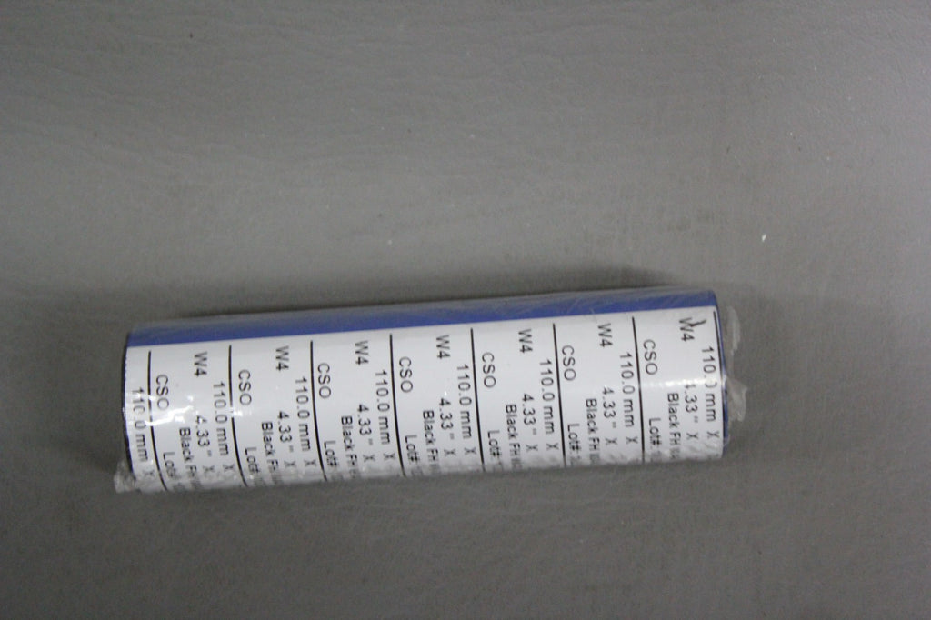 18 NEW CSO BLACK FH WAX THERMAL TRANSFER RIBBON 110mm x 74M 4.33" x 242'