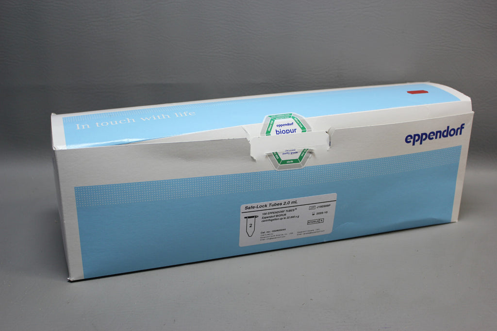 100- Eppendorf 022600044 Snap-Cap 2 mL Microcentrifuge Biopur Safe-Lock Tubes