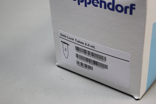 100- Eppendorf 022600044 Snap-Cap 2 mL Microcentrifuge Biopur Safe-Lock Tubes