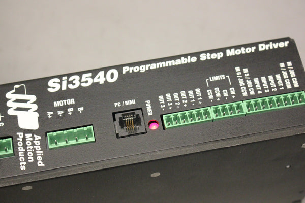 APPLIED MOTION PROGRAMMABLE STEP MOTOR DRIVER  Si3540
