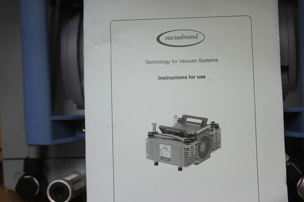 NEW VACUUBRAND ME 8 VACUUM DIAPHRAGM PUMP 696183