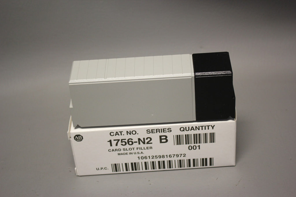 NEW ALLEN BRADLEY CONTROLLOGIX PLC CARD SLOT FILLER 1756-N2 B