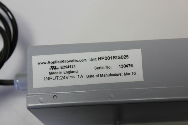 Applied Kilovolts 24V High Voltage Power Supply 1kV HP001RIS025