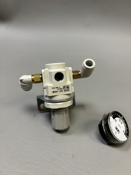SMC AR10-M5BG-A Pneumatic Regulator, Supply: 1.0MPa, Set: 0.05-0.7MPa, M5x0.8
