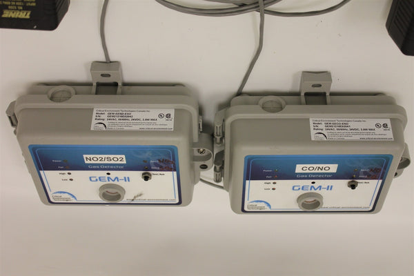 (2) Critical Environment Technologies Gem-ii Multi-purpose Gas Detectors