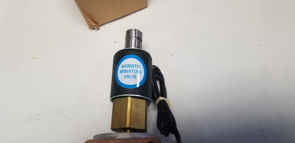 Airmatic S-8 Solenoid Valve M.O.P.D. 150 11W 120V 1/16 3/64