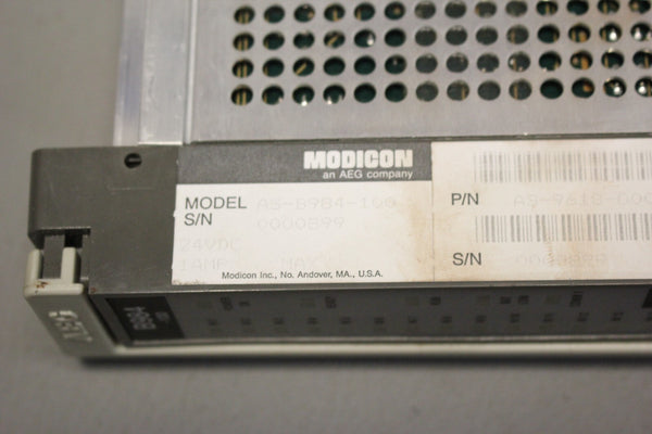 MODICON HIGH SPEED DISCRETE PLC MODULE AS-B984-100