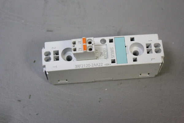LOT OF 4 UNUSED SIEMENS SEMICONDUCTOR RELAYS 3RF2120-2AA22