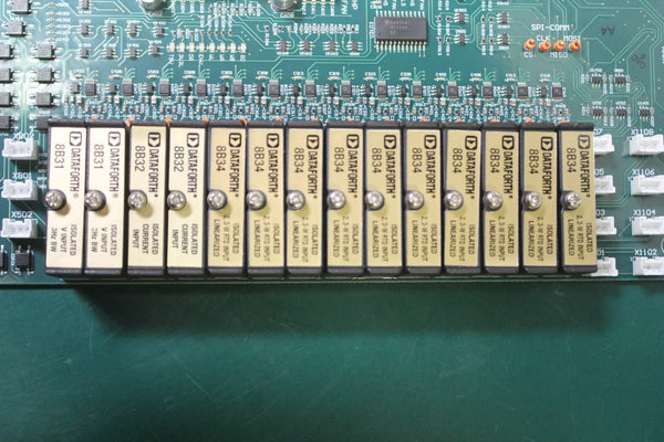GNF CIRCUIT BOARD DATAFORTH RTD & CURRENT INPUTS (10) 8B34 (2)8B32 (2)8B31