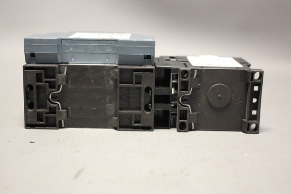 SIEMENS SIRIUS CIRCUIT BREAKER WITH MODULES 3RV2921-1M 3RT2015-1BB41