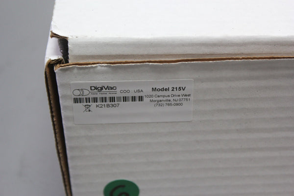 NEW DIGIVAC 215V VACUUM PROCESS CONTROLLER WITH AGILENT 0531 THERMOCOUPLE GAUGE