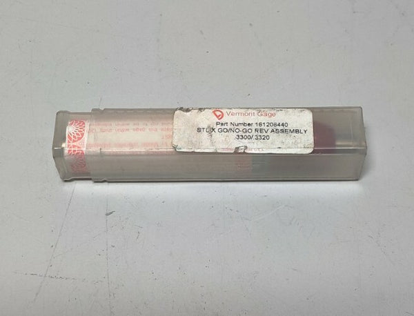 Vermont Gage 161206440 GO/NO-GO Gage Rev assembly USED