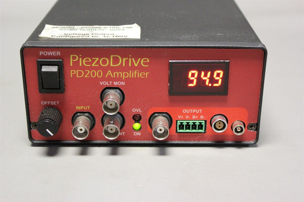 PIEZO DRIVE PIEZODRIVE PD200 AMPLIFIER PD200