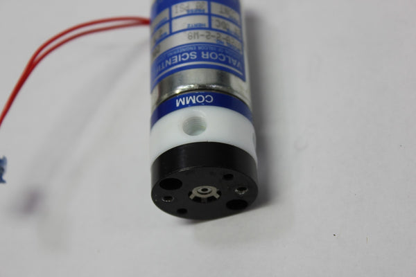 Valcor Scientific Subminiature Teflon® Diaphragm Solenoid Valve SV20-2