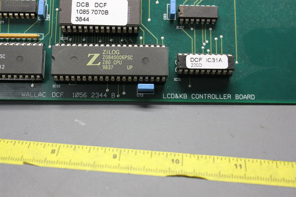 WALLAC LCD & KEYBOARD CONTROLLER BOARD DCF 1056 2344