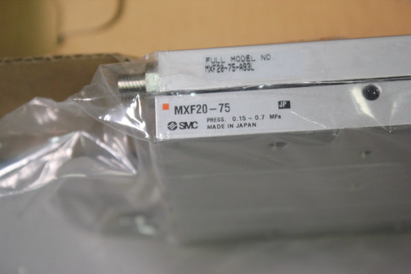 NEW SMC PNEUMATIC SLIDE TABLE MXF20-75-A93L