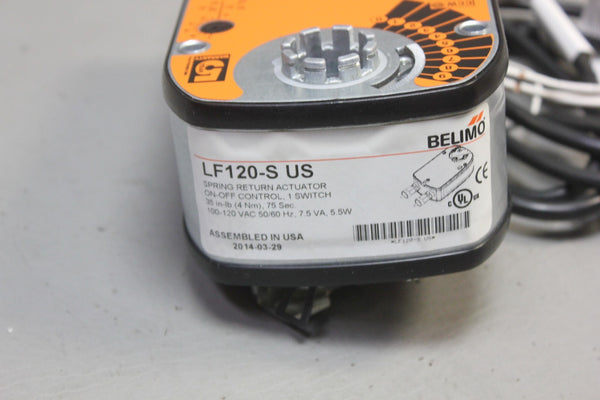 UNUSED BELIMO LFS20 US SPRING RETURN ACTUATOR