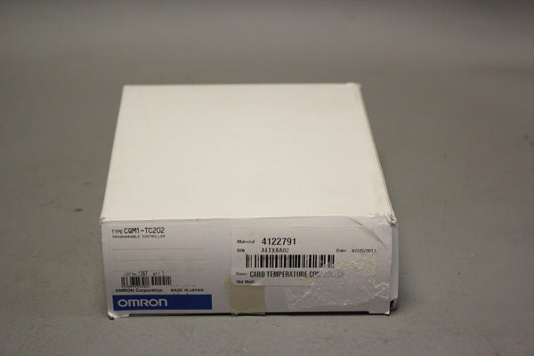 NEW OMRON TMPERATURE CONTROL UNIT PLC MODULE  CQM1-TC202