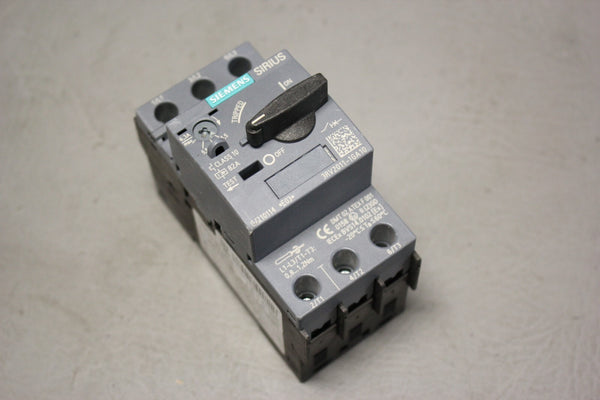 UNUSED SIEMENS SIRIUS 3RV2011-1GA10 CIRCUIT BREAKER