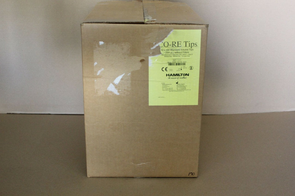 12X480 NEW HAMILTON CO-RE TIPS 300uL WITHOUT FILTERS 235902