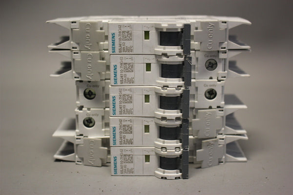 Lot of 5 SIEMENS CIRCUIT BREAKER 5SJ4110-7HG42
