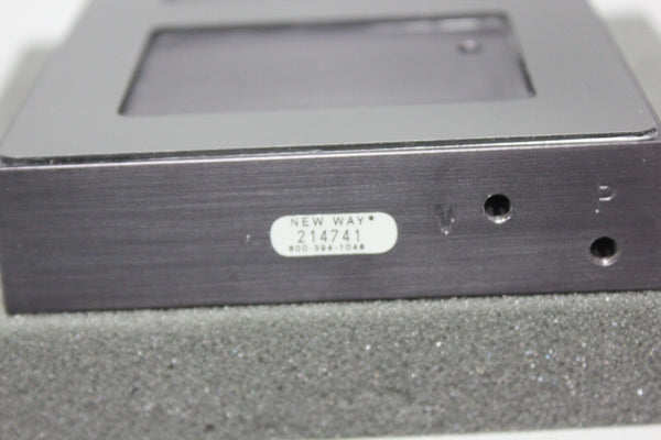 NEW WAY CUSTOM 4'' x 6'' FLAT RECTANGULAR AIR BEARING P/N: 214741