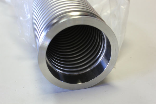 NEW MISUMI 79" STAINLESS STEEL HIGH VACUUM FLEXIBLE BELLOWS HOSE TUBE NW-63