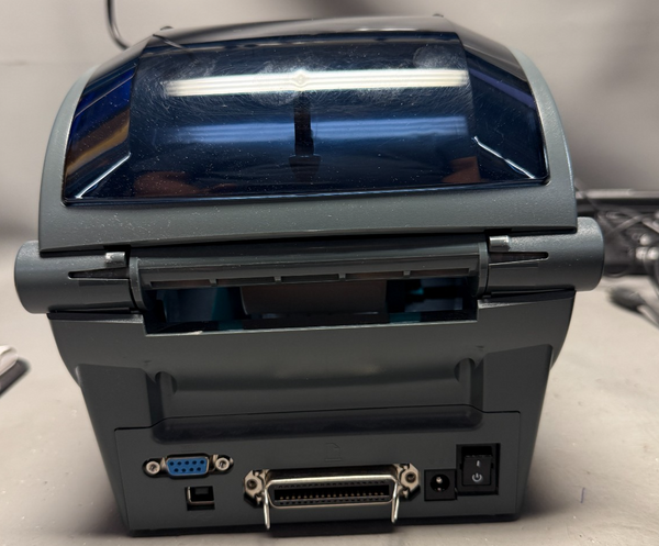 ZEBRA GX420T THERMAL USB LABEL PRINTER WITH A/C POWER +USB CABLE