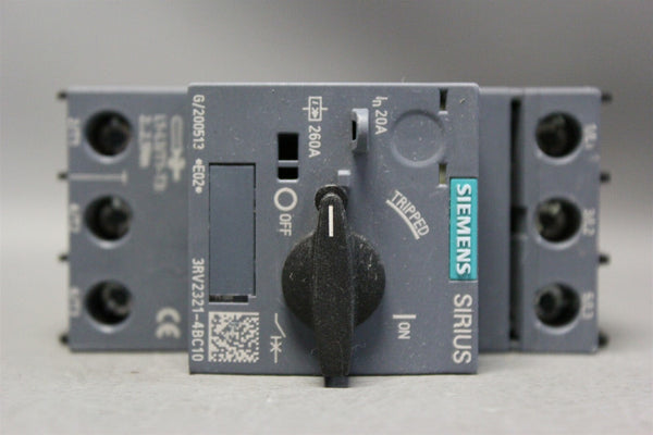 Unused SIEMENS SIRIUS CIRCUIT BREAKER 3RV2321-4BC10