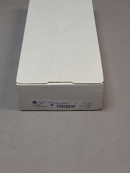 100 NEW ALLEN BRADLEY RED TERMINAL BLOCKS 1492-JD3-RE