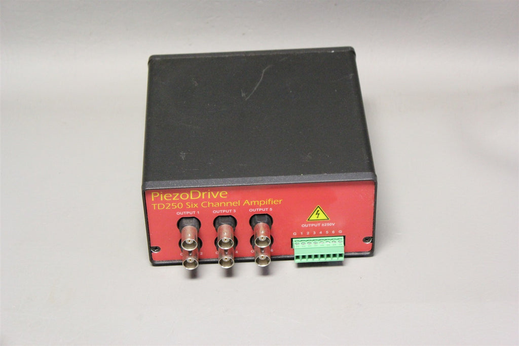 PIEZO DRIVE PIEZODRIVE SIX CHANNEL AMPLIFIER TD250