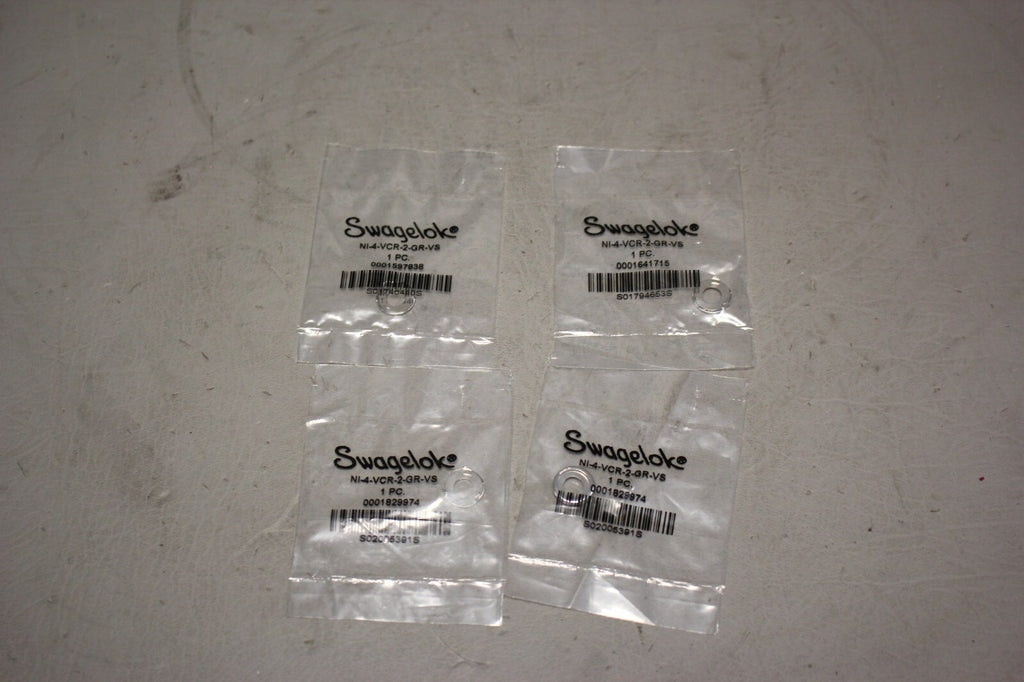 NEW  LOT OF 4 SWAGELOK NI-4-VCR-2-GR-VS GASKET