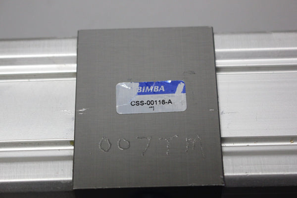 BIMBA PNEUMATIC AIR BOOSTER CSS-00118-A **