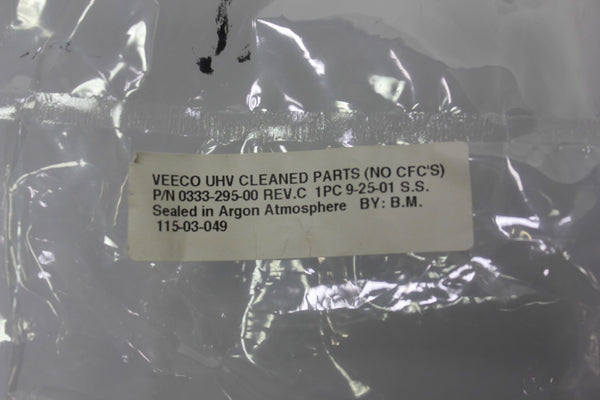 Veeco Sputtering System Part 0333-295-00 Rev. C