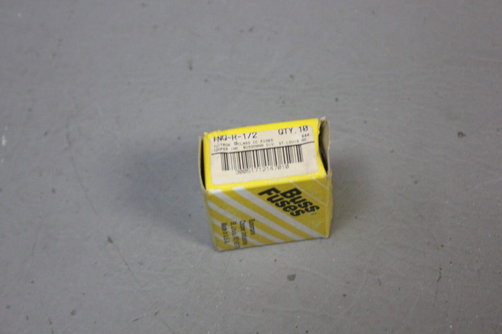 1 BOX OF 8 NEW BUSSMANN BUSS FNQ-R-1/2 FUSES