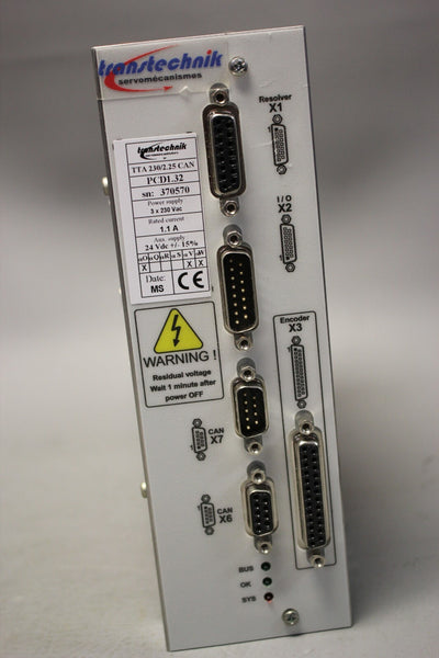 TRANSTECHNIK SERVO DRIVE  PCD1.32