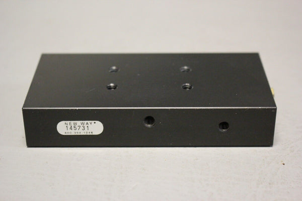 NEW WAY CUSTOM 2'' x 4'' FLAT RECTANGULAR AIR BEARING P/N: 145731