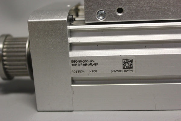 UNUSED FESTO BALL SCREW LINEAR ACTUATOR EGC-80-300-BS-10P-KF-0H-ML-GK 556808