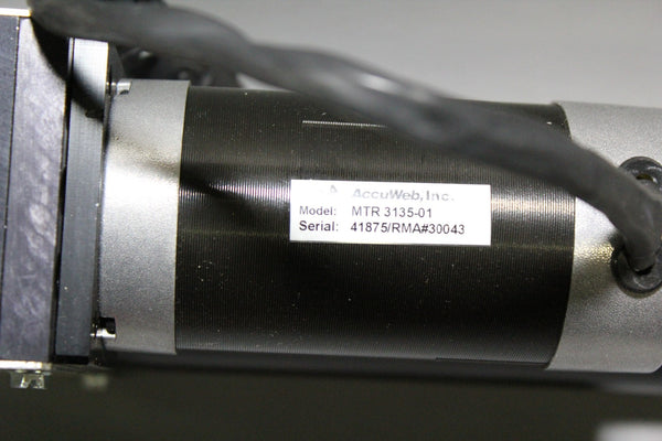 UNUSED ACCUWEB LINEAR ACTUATOR MTR 3135-01 MTB-2 7017-05