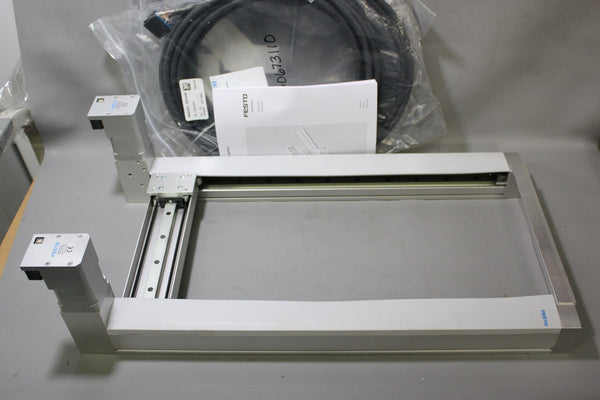 UNUSED FESTO PLANAR SURFACE GANTRY WITH INTEGRATED DRIVES AND CONTROLLER