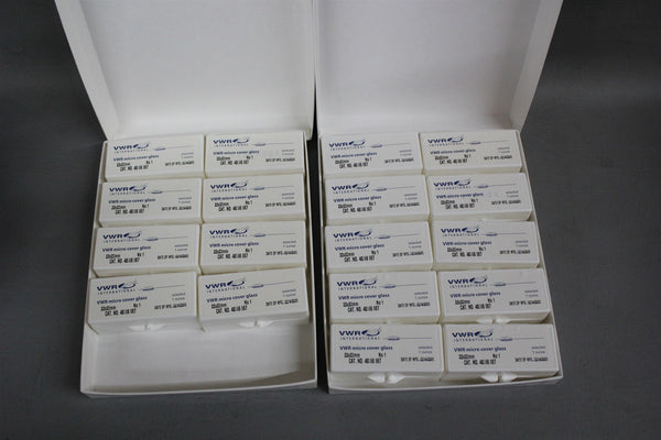 18 NEW VWR 1 OUNCE MICRO COVER GLASS 22X22mm 48366 067