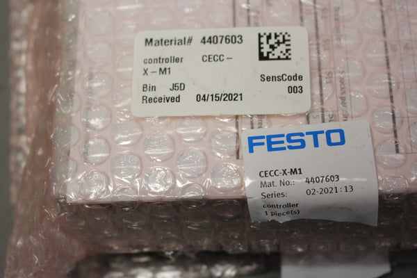 UNUSED FESTO PLANAR SURFACE GANTRY WITH INTEGRATED DRIVES AND CONTROLLER