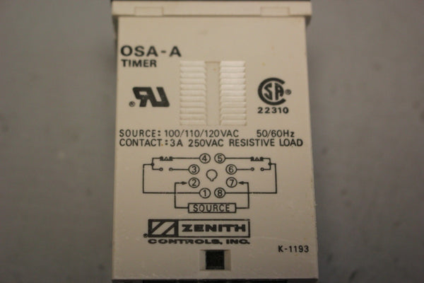 ZENITH TIMER  OSA-A