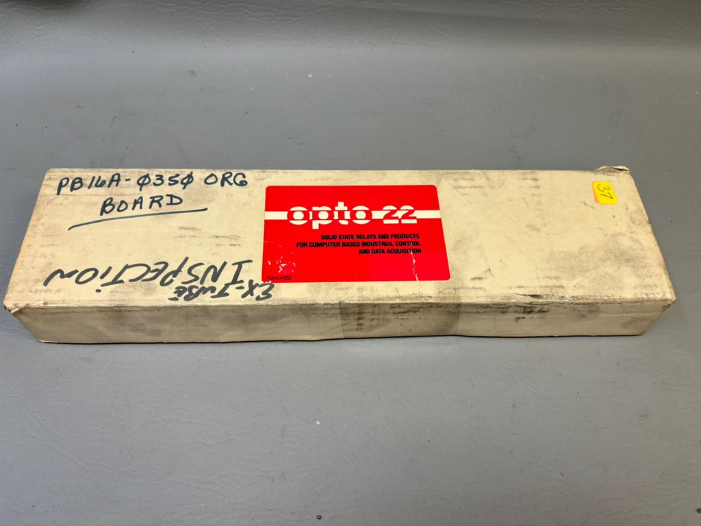 OPTO 22 PB16A I/O RELAY CIRCUIT BOARD MODULE 16 POSITION