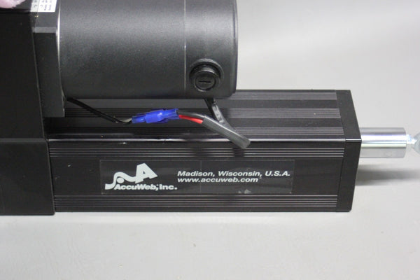 UNUSED ACCUWEB LINEAR ACTUATOR MNE-3 7500-01 MTR 3108