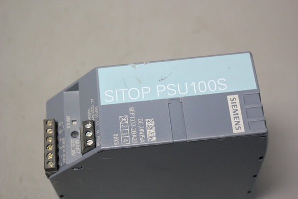 USED SIEMENS SITOP PSU100S 6EP1333-2BA20 POWER SUPPLY  MODULE