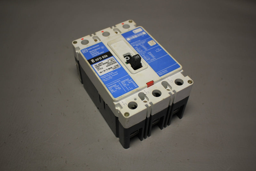 Cutler-Hammer Circuit Breaker HFD3125L