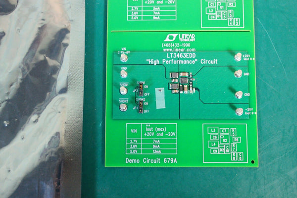 Linear Technology Demo Circuit Board LT3463EDD