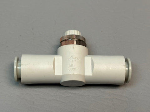 1- New SMC AS3001F-10 Speed  Control Valve AS3001F10